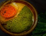 A picture of step 8 of PALAK NEER DOSA | SPINACH NEER DOSA WITH ONION TOMATO CHUTNEY.