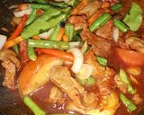 Gambar langkah 3 resipi Daging Merah ala Thai.