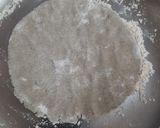 A picture of step 2 of Bajri - jowar bhakri.
