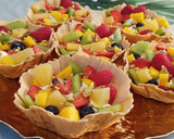 Foto del paso 3 de la receta: Tulipas de queso y fruta