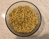 A picture of step 1 of Avocado Pasta Salad.