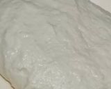 A picture of step 1 of White chocolate dounts.