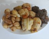 عکس مرحله 1 از دستور دلمه کلم و برگ مو
