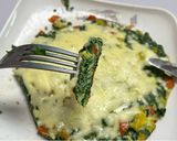 Foto del paso 3 de la receta: Tortilla de Espinaca con Queso
