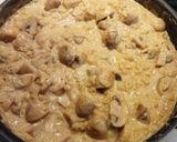 Une image de l'étape 7 de Risotto aux champignons.