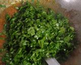 A picture of step 5 of Paneer, Spinach, and Peas Curry.