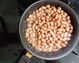 A picture of step 5 of Nasi Lemak /Malaysian Rice.