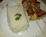 A picture of step 3 of Paneer Tikka.