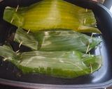 Foto langkah ke 2 dari resep Nasi Bakar Wangi Daun Pisang.