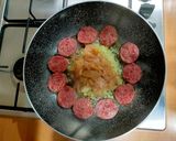 Foto del passaggio 3 della ricetta Cotechino con lenticchie e verdure light