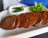 A picture of step 3 of Eggplant fry/ Baigan fry/ Aubergine pan fry.