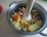 Foto del paso 5 de la receta: Papilla de contramuslos repelados