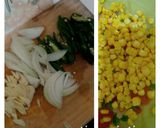 Foto langkah ke 2 dari resep Tumis cumi jagung manis.