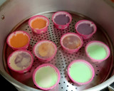 Foto langkah ke 4 dari resep Bolu Kukus Tepung Beras (tanpa telur, tanpa mixer).