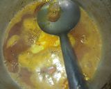 A picture of step 2 of Miyan zogale.