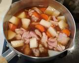 Simple Nikujaga 🐓 Ayam rebus kentang 🥔 dan wortel 🥕 langkah memasak 3 foto