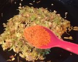 A picture of step 6 of Cabbage Maggi Wraps.