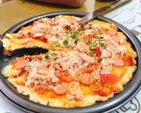 Hình bước làm 2 của món Pizza cơm nguội