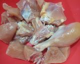 A picture of step 1 of Butter chicken recipe.