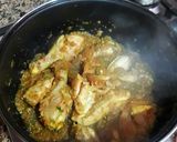 Foto del paso 11 de la receta: Pollo en salsa de cebollas y cebollitas moradas