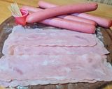 Foto del paso 1 de la receta: Picadita en Marcha...Salchichas y Panceta Fiambre.. Infaltable!