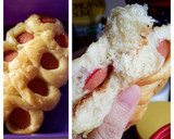 Foto langkah ke 6 dari resep Roti manis tanpa ulen praktis empuk.