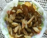 A picture of step 5 of Matar potli.
