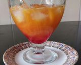 A picture of step 4 of MANGO & PINEAPPLE SANZ aur SAWERA MOCKTAIL.