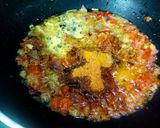 A picture of step 5 of Spinach Egg Curry.