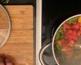 A picture of step 6 of Aloo and French bean Dry sabzi.