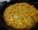 A picture of step 8 of Dahi Papad Sabji.