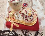 A picture of step 5 of Sabudana fruit dessert.