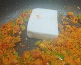 A picture of step 5 of Paneer Bhurji.