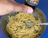 Foto del paso 6 de la receta: Pasta carbonara saludable con calabacín