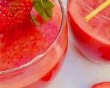 A picture of step 7 of Fresh Strawberries 🍓 juice.