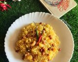 A picture of step 8 of Aloo Poha (Potato with Flattened Rice Pulao).