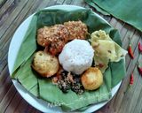 Foto langkah ke 18 dari resep Nasi Boran / Sego Boranan.