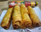 A picture of step 8 of Chicken Vegetable Roll.