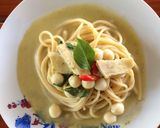 รูปขั้นตอนการทำที่ 4 ของ สปาเก็ตตี้เขียวหวาน