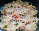 A picture of step 5 of Quinoa Veggies Upma.