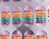 Foto langkah ke 3 dari resep Lidah kucing rainbow.