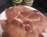 A picture of step 2 of Puerco empanizado.