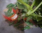 Foto langkah ke 3 dari resep Tumis Pucuk Daun Labu Campur.