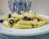 Foto del paso 6 de la receta: Pasta con crema de aguacate y aceite de albahaca