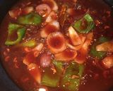 A picture of step 9 of Chilli Fish.
