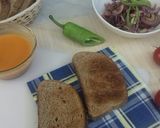 Majdnem "sülthús-zsíros kenyér" lilahagymával recept fázis 4 fotója