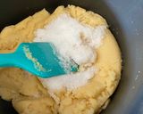 A picture of step 3 of Pistachio halwa.