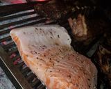 Foto del paso 1 de la receta: Salmón rosado a la parrilla