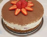 Pas rețetă Cheesse cake tiramisu cu căpșuni și biscuiți speculos 5 fotografie