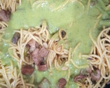 Foto del paso 8 de la receta: Spaghetti con espárragos trigueros y presa ibérica con pesto suave